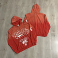 Vale Forever "Valley Dreams Property" Vintage Zip-Up Hoodie (Orange)