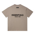 FEAR OF GOD ESSENTIALS Front Back Letter Print Unisex Short Sleeve T‑Shirt